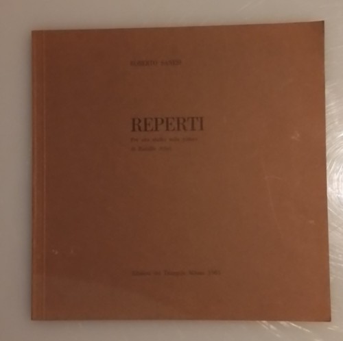 Roberto sanesi reperti - roberto,
