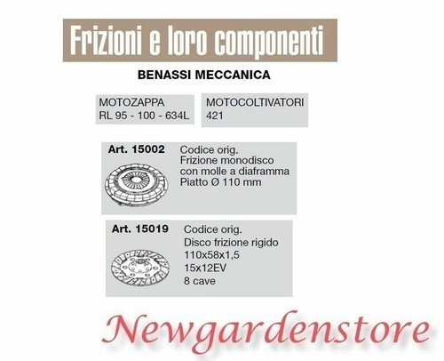 Frizione monodisco disco