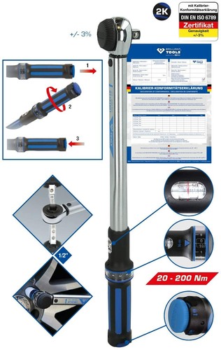 Tools brilliant chiave - 1/2",