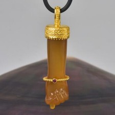 Ciondolo oro Vermeil Sterling