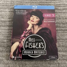 Miss Fisher's Murder Mysteries Series 3 Blu Ray 2 Disc Set Acorn TV