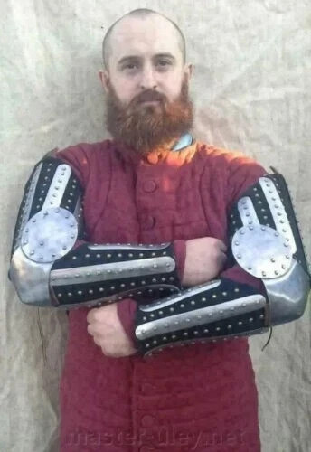 Medieval full arm set - set, armor