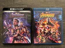 Avengers: Endgame (4K + Blu-Ray 2019)  Avengers: Infinity War (Blu Ray 2018 )