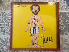 Jovanotti Il Corpo Umano 2 LP Yellow Copia N° 354/2000 AUTOGRAFATO+poster-Sigil.