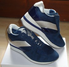 Peckott Denim Taglia 39 Sneakers Navy 90Z0302A, Blu, Scarpe Sportive Con Tacco