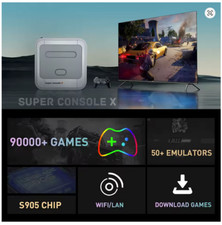 super console x videogames Console arcade retrò  + 2 controller wireless