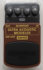 Behringer AM400 Ultra Acoustic Modeler – Pedale chitarra nuovo sigillato