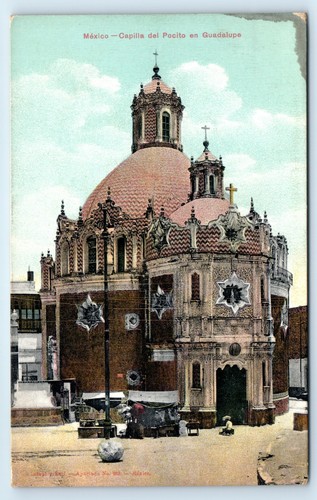 Postcard méxico capilla del - méxico-capilla,