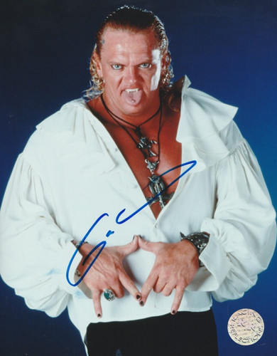 Gangrel autografato 8x10 wwe - 8x10,