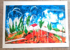 MARIO SCHIFANO-  SERIGRAFIA