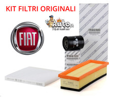KIT 3 FILTRI TAGLIANDO ORIGINALI LANCIA YPSILON 312 1.2 51KW 69CV BENZINA GPL