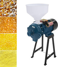 Mulino Elettrico Grano,Macina a Secco Con Imbuto,Macinino Trituratore Smerigliat