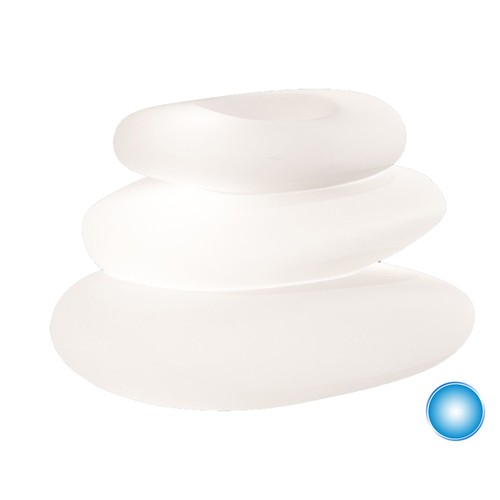 Vaso luminoso led luce blu - vaso,