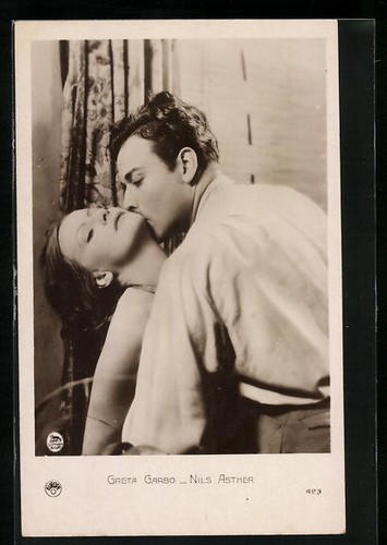 Cartolina attrice greta garbo - cartolina,