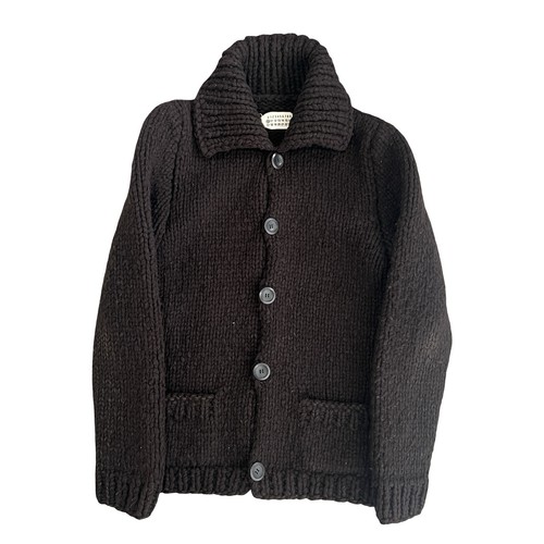 Giacca cardigan maglia corda
