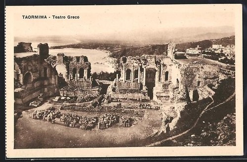 Taormina teatro greco - taormina,,
