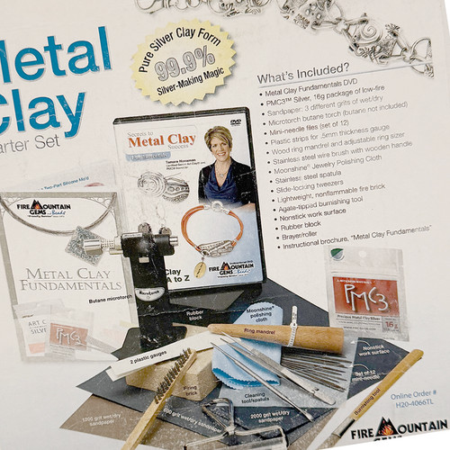 Metal clay starter set con - clay,