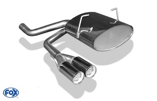 Scarico sportivo centrale mini - sportivo,