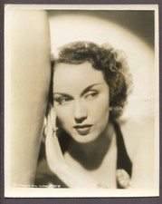 Ritratto Fay Wray 1930 A.L Whitey Schafer foto doppio peso signora roaming J3264