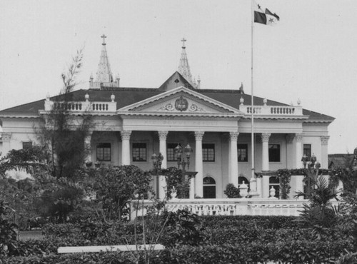 Bandiera edificio governativo