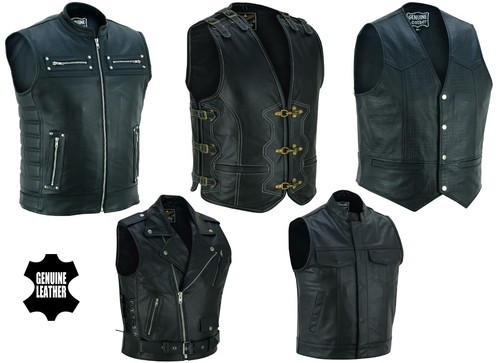 Gilet uomo vera pelle classico