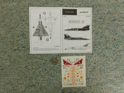 Decalcomanie aerodecali 72 - decalcomanie, 1/72