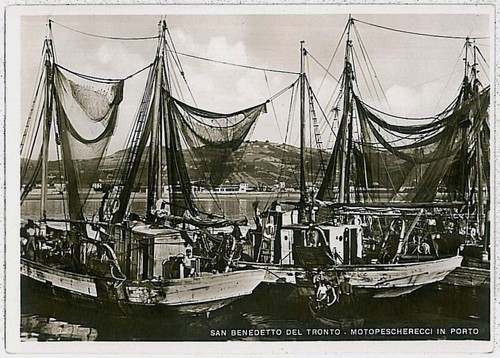 34140 cartolina epoca ascoli - d'epoca,