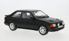 Modellino auto Ford Escort MK4 RS Turbo S2 1990 nero 1:18 MCG