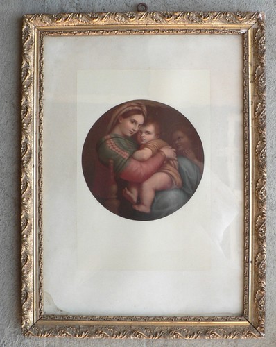 Stampa dal dipinto madonna - stampa, "madonna