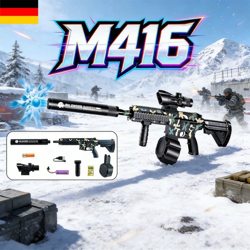 Soft bullet gun m416 pistola - gun,