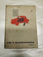 Catalogo Libretto Uso della