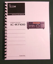 Icom IC-R7100 Manuale di