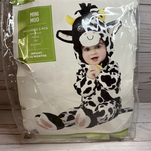 Costume mucca mini moo adatto - costume,