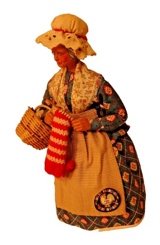 Doll handmade santon antico - santon,