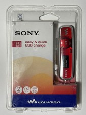 Sony Walkman B Series 2GB Lettore Musicale MP3 NUOVO CON ETICHETTE-B135F Rosso 2008 NUOVO Sigillato