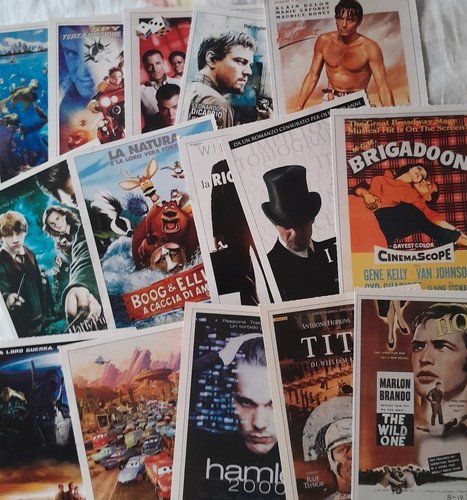 Cartoline locandine ciak anni - locandine,