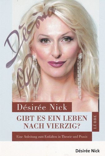Autografo desiree nick - desiree,