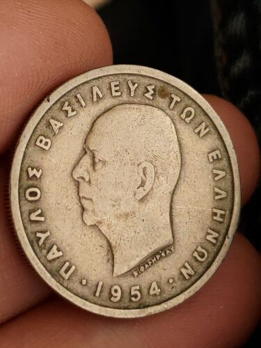 Grecia dracme 1954 moneta - 5,