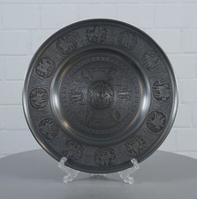 Piatto da parete in peltro piatto da collezione piatto decorativo piatto con ...