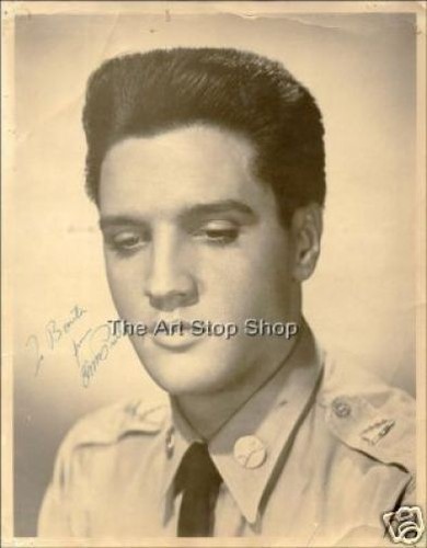 Elvis presley signed - elvis,