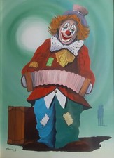 Quadro originale angelo manini - quadro,