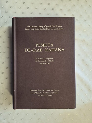 Pesikta rab kahana littman - kahana, (littman