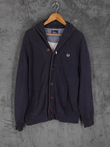 Fred perry cardigan uomo - perry, xl