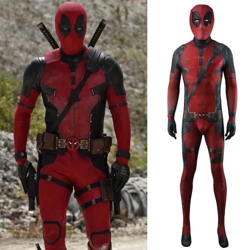 Deadpool cosplay tuta wade - cosplay,