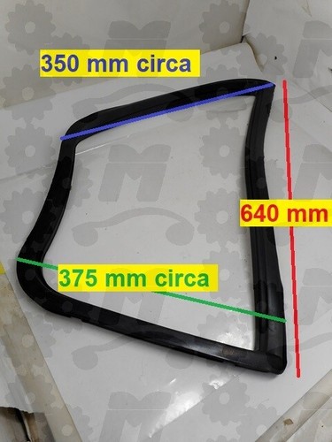 Guarnizione vetro porta