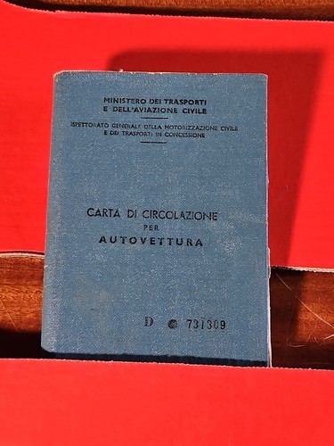 Fiat 100g berlina 850 - 100g, carta