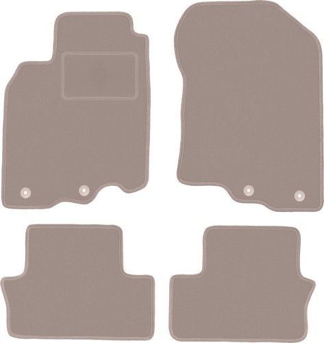 Tappetini velluto beige - tappetini, in