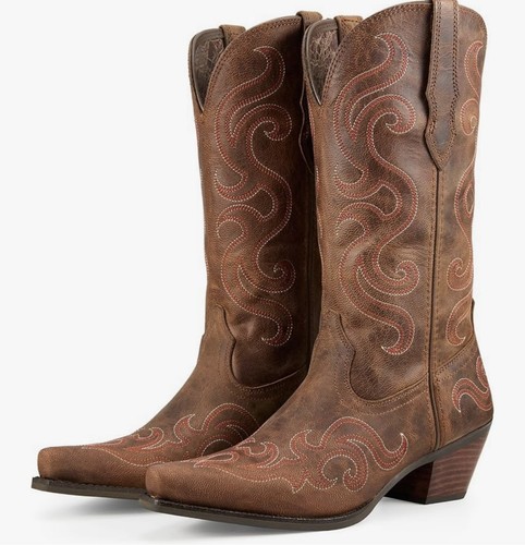 Stivali cowgirl nuovi vera - cowgirl, 7,5