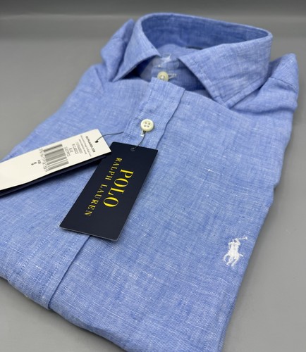Polo ralph lauren camicia blu - polo,