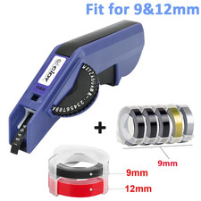 Cidy 1540B Etichettatrice Manuale Aggiungi 7 Nastri per Sostituzione Goffratura 